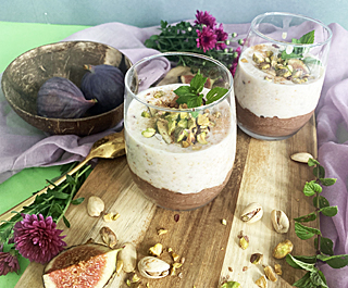 Wellness-Genuss: Kokos-Schoko-Feigen-Dessert