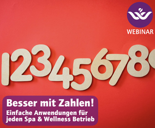 Webinar Zahlen für Spa & Wellness Betriebe - wellnessverband